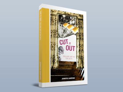 Image of Cut It Out book cover graphic design